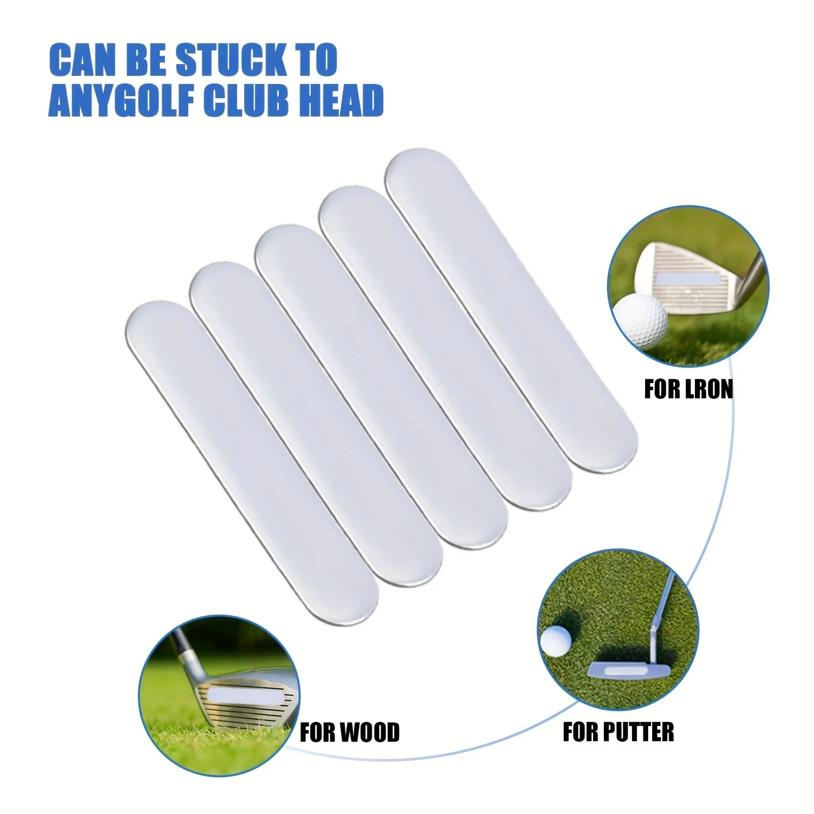 เทปตะกั่วติดกอล์ฟ 5 ชิ้น เทปตะ - Golf Equipment Store บทวิจารณ์และราคา