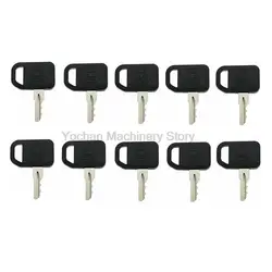 10 Pcs JDG Key For John Deere Gator Bobcat Gehl Multiquip Ignition Part Number 131841 AM101600 AM131841 Free Shipping