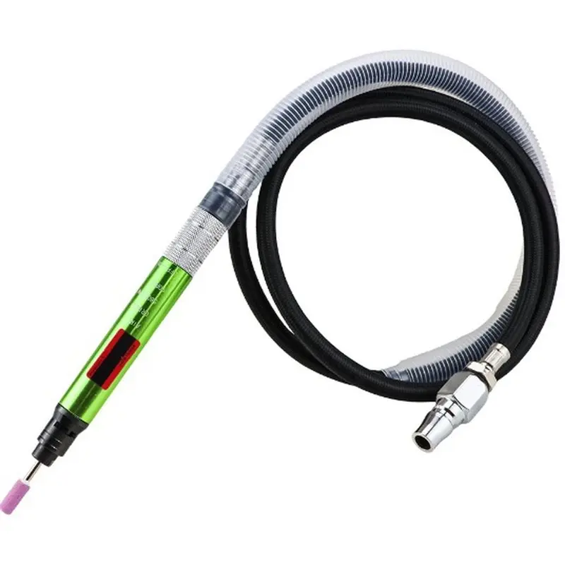 [NEWA08R】 1Set Pneumatic Grinding & Engraving Pen Set - Air Die Grinder And Polishing Tool For Engraving, Tire Repair