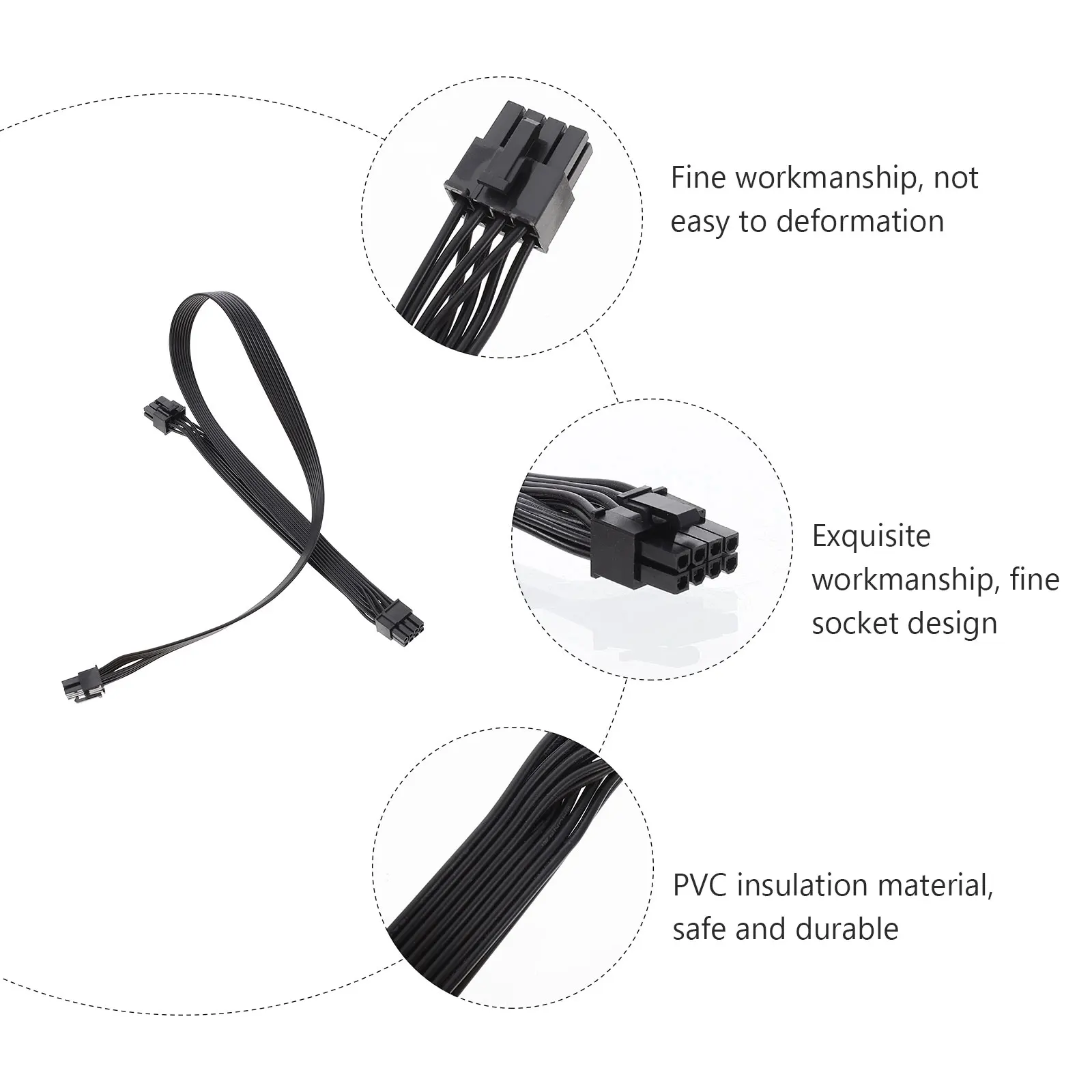 

Splitter Power Conversion Board Graphics Oxygen-free Cable Gpu Supply