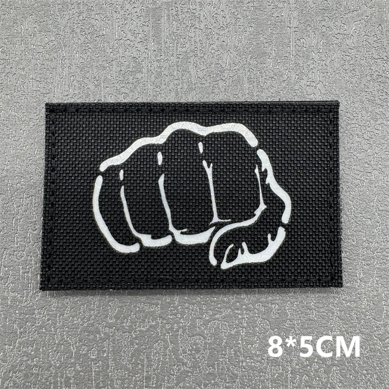 3D Taktische Patches IR Reflektierende Abzeichen auf Rucksack Weste Kleidung DIY Moral Taktische Abzeichen Haken & Schleife Laser Cut liefert