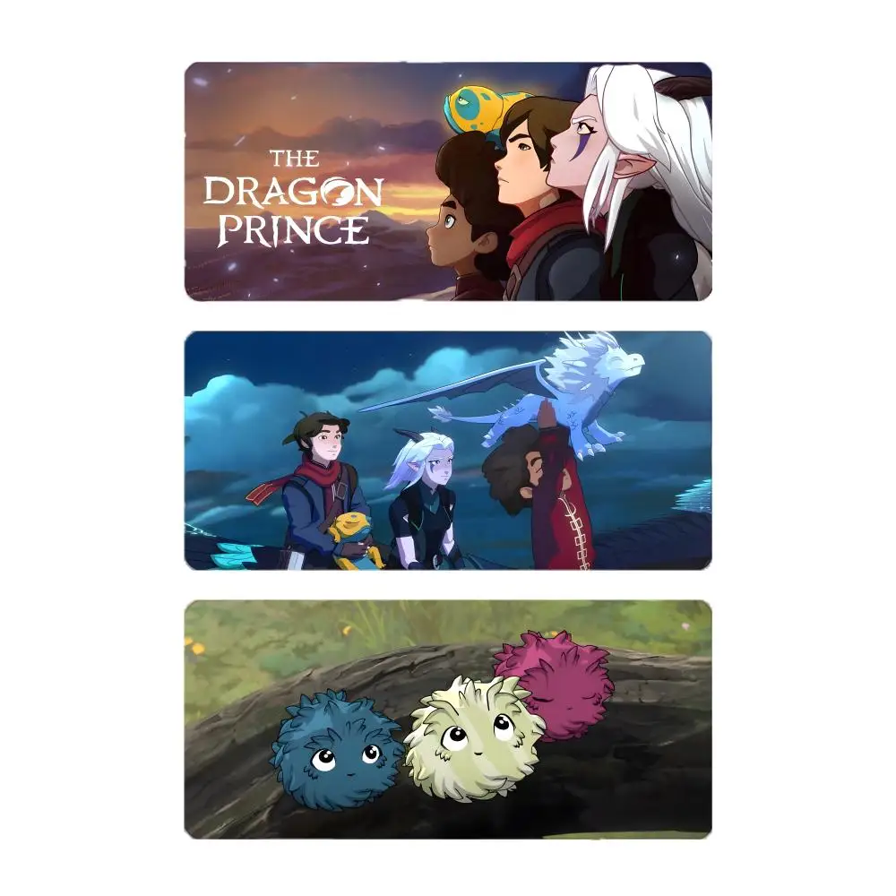 Fantasy Cartoon The D-Dragon Prince Mouse Pad Large Gaming Mousepad with Stitched Edges Thickened Desk Mat PC