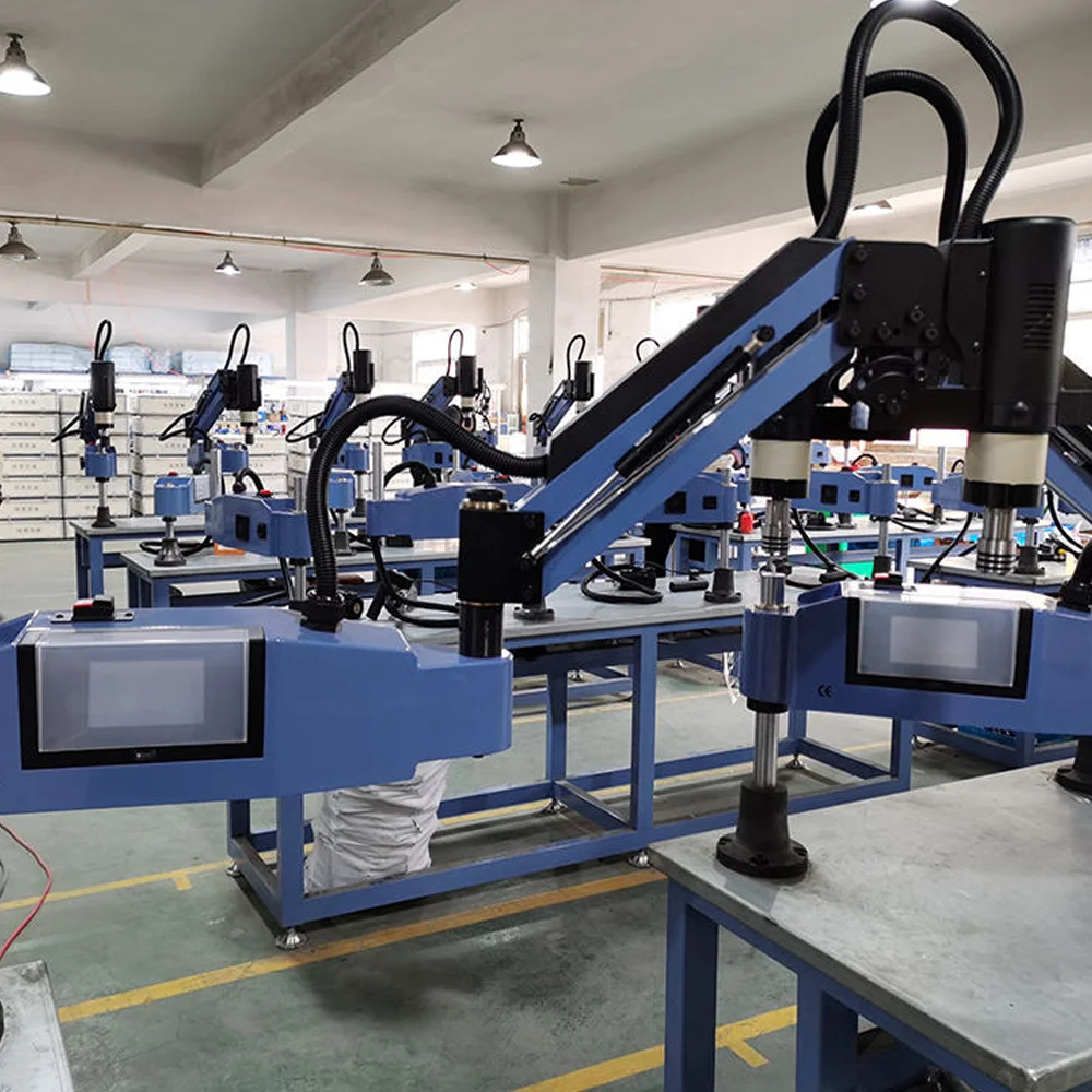 Precision Automatic Tapping Machine Utilizing ISO/DIN/JIS Chucks Tapping Arm Electric Tapping Machine