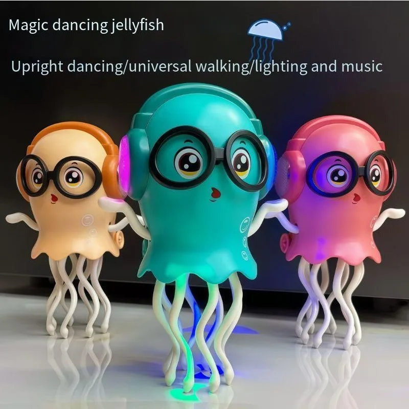 

Electric Magic Dance Octopus Jellyfish Toy Octopus Fish Automatic Avoidance Obstacle Doll Puzzle Stress Relief Toy