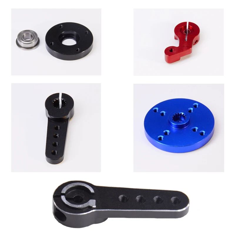 Aluminum Alloy 25T 15T Steering Servo Arm Horn For RC Traxxas Car Crawler Digital Servo Dish Parts Accessories