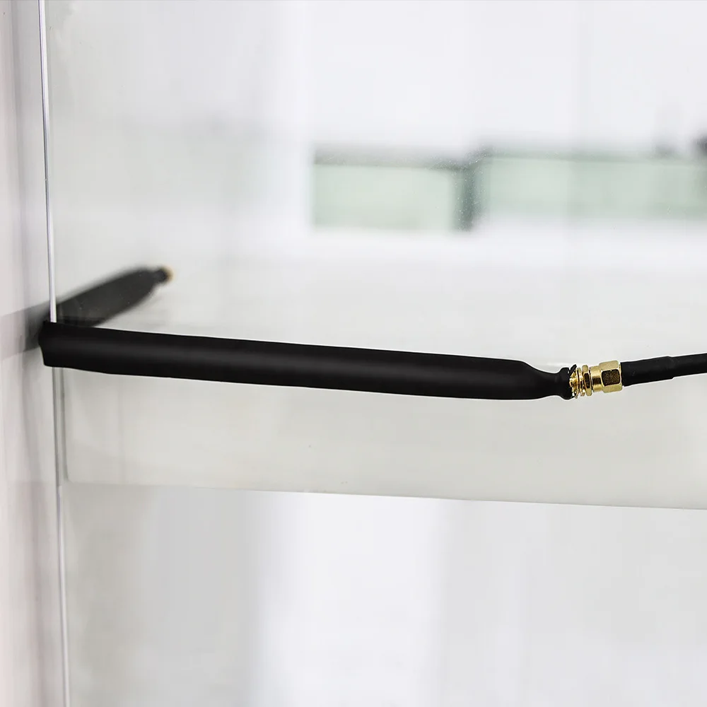 عالية لينة في الهواء الطلق الهليوم هوائي خط فتحة الباب والنافذة شقة درع تمديد كابل RP SMA ذكر إلى SMA أنثى ل LTE هوائي