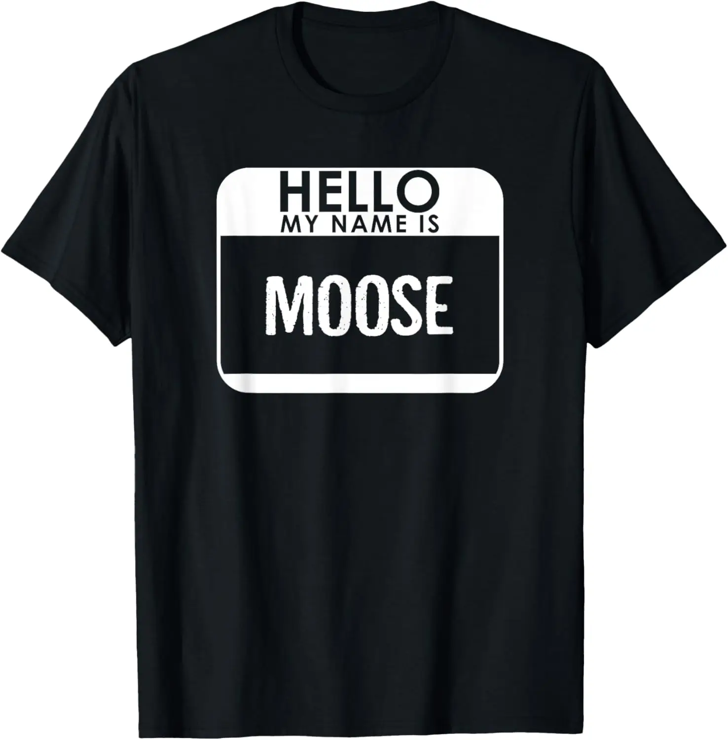 Moose Costume T-Shirt Funny Easy Halloween Outfit Animal T-Shirt