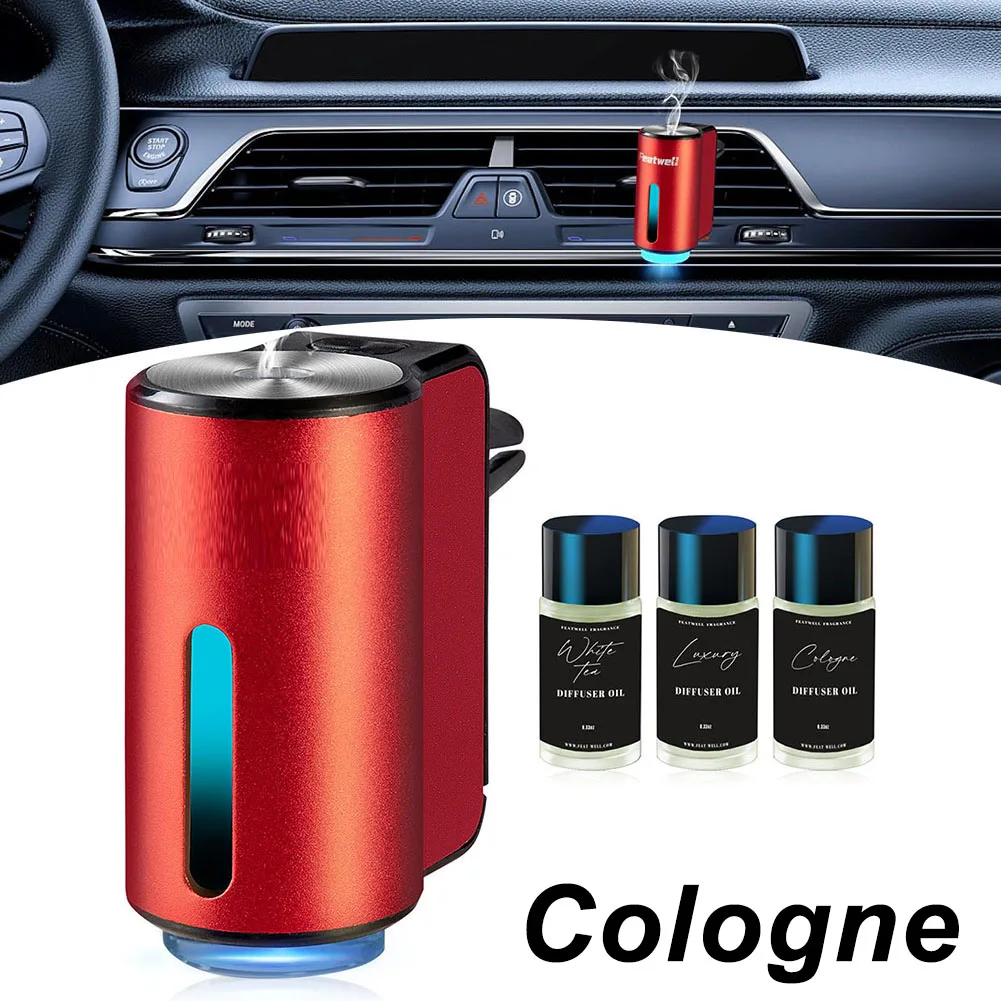 Car Electric Air Diffuser Aroma Car Air Vent Humidifier Mist Aromatherapy Car Air Freshener Car Interior Aroma Humidifier