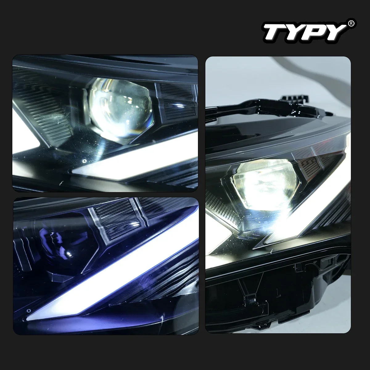 

TYPY новая светодиодная фара, обновленная, модифицированная для Honda 11th Civic, 2022-2023, фара с динамическим сигналом, автоаксессуары