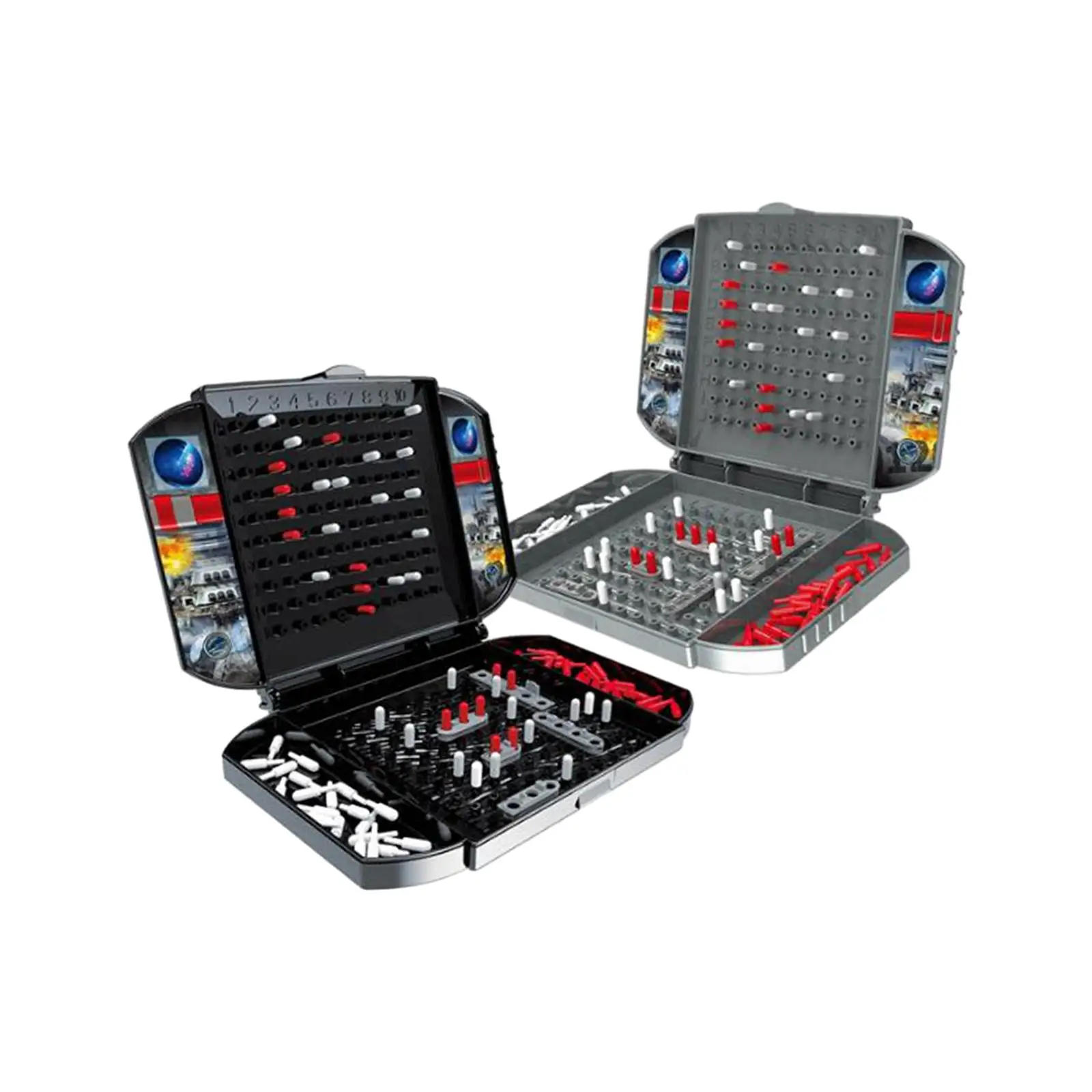 Ship Classic Board Game 2 Player Party Favors,Learning,Strategy Board Sea Battle Ship Battling Game for Travel Adults Kids