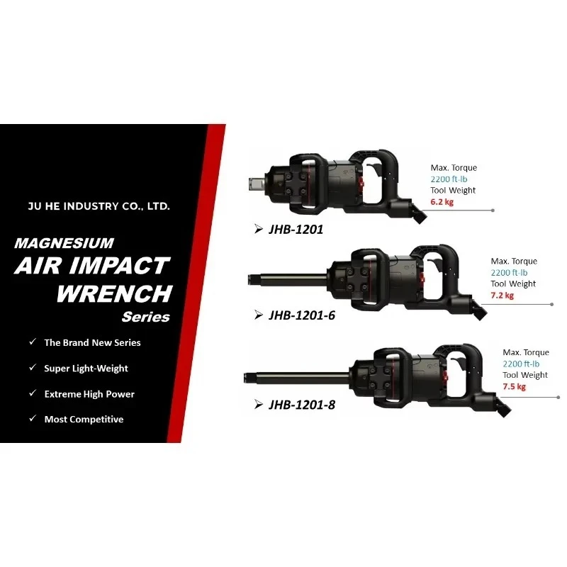 Obeng Udara Pneumatik Magnesium 6000 Rpm Ringan dan Tahan Lama