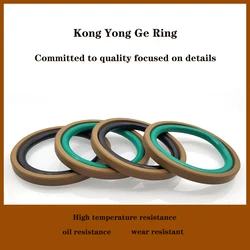 Glay Ring Piston Sealing Ring For STD Hole Outer Diameter 20/25/28/30/32-260mm Thickness 4.2/6.3/8.1 Hydraulic Cylinder Sealing