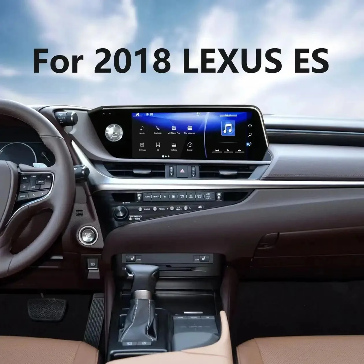

12.3" Android 13 Car Player For Lexus ES ES200 ES250 ES350 ES300h 2018-2021 64GB
