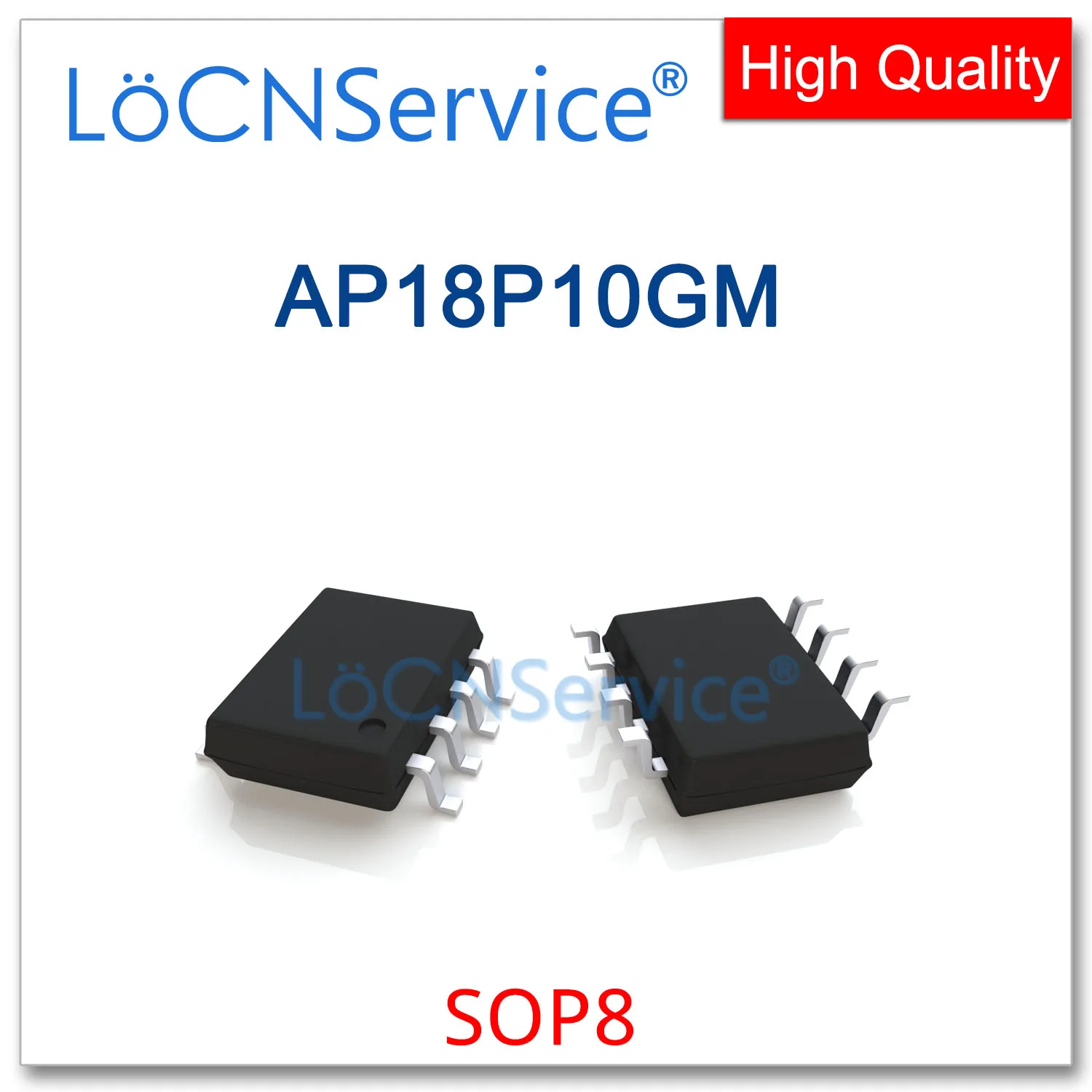 

LoCNService 50 шт. 500 шт. AP18P10GM SOP8 18P10GM высокое качество