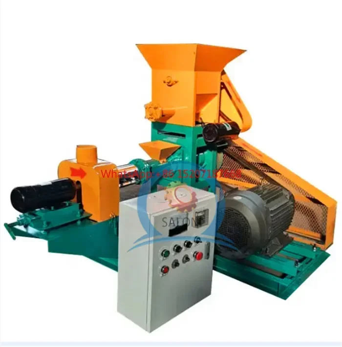 

hot sale 5 tons per hour floating fish feed pellet making machine price