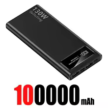 Black 100000mAh