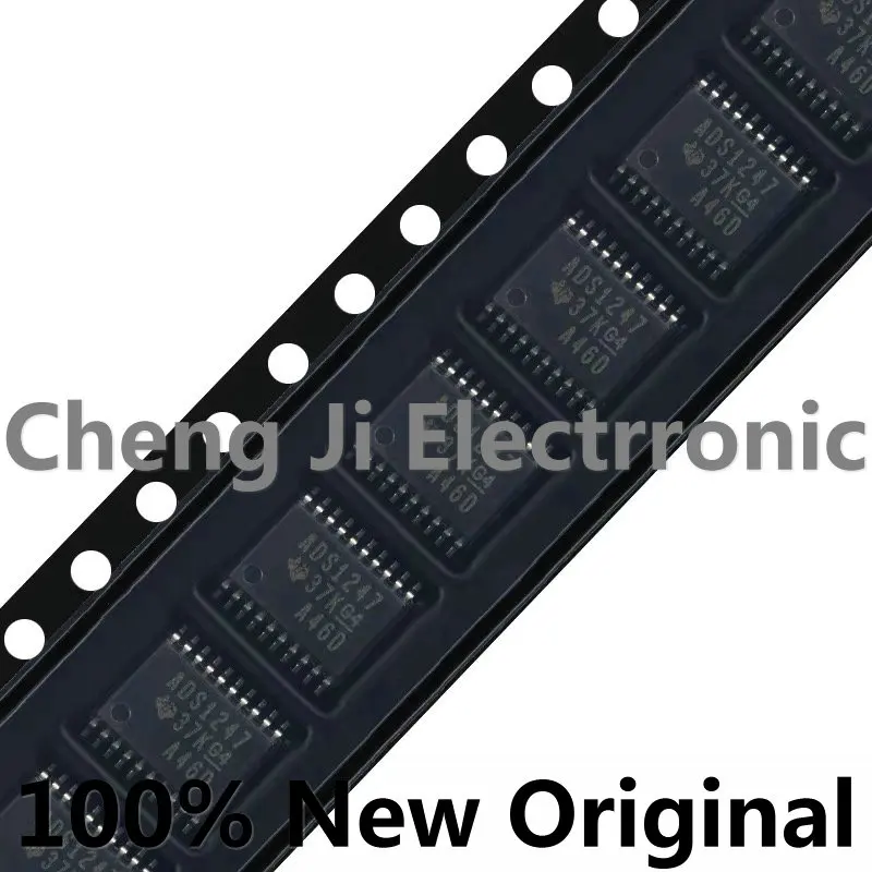 

5/10PCS/LOT ADS1247IPWR、ADS1247IPW、TSSOP20、24 bit analog-to-digital converter chip