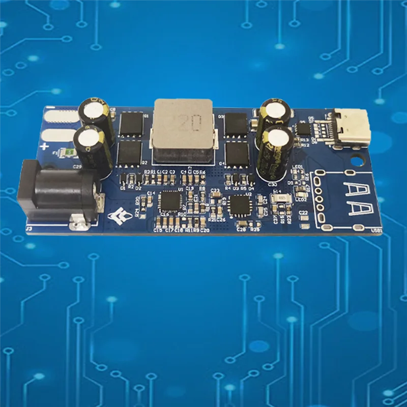 Module de charge rapide à protocole complet SW2303 PL5501 type-c 100W Buck-Boost multifonction PD QC Module de charge rapide-AB01