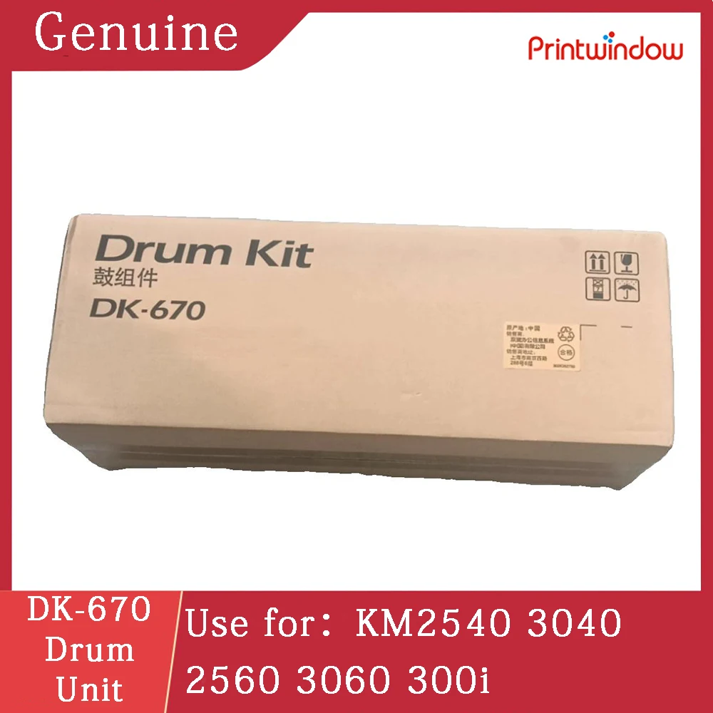 

Genuine New DK-670 Drum Unit for Kyocera KM2540 3040 2560 3060 300i DK670 302H09C013 Drum Kit