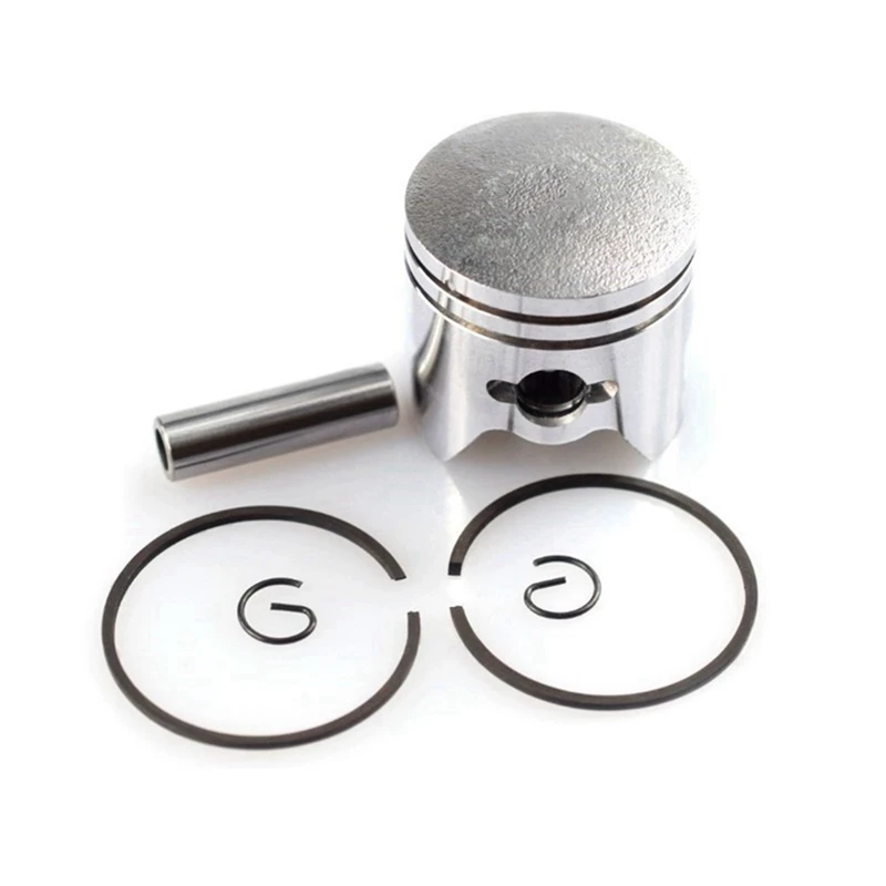 1Set 40-5 Brush Cutter Piston Ring Pin Clip Spring Electric Mower Piston Kit Brush Cutter Spare Parts Aluminum