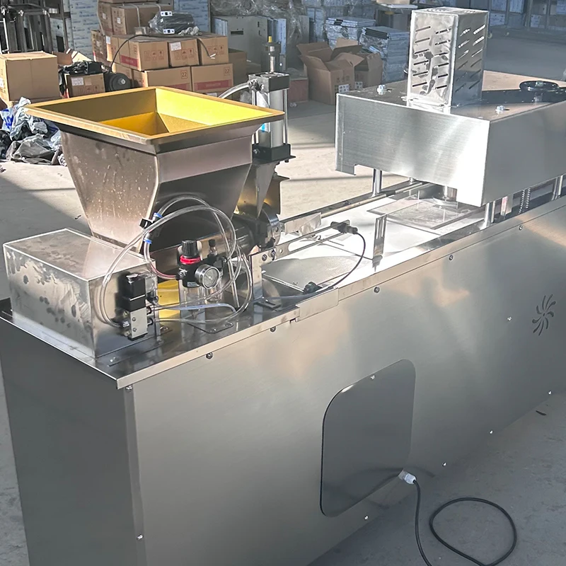 Stainless Steel Electric Dough Rolling Machine New Commercial Dough Ball Forming Machine Dough Cutting Machine