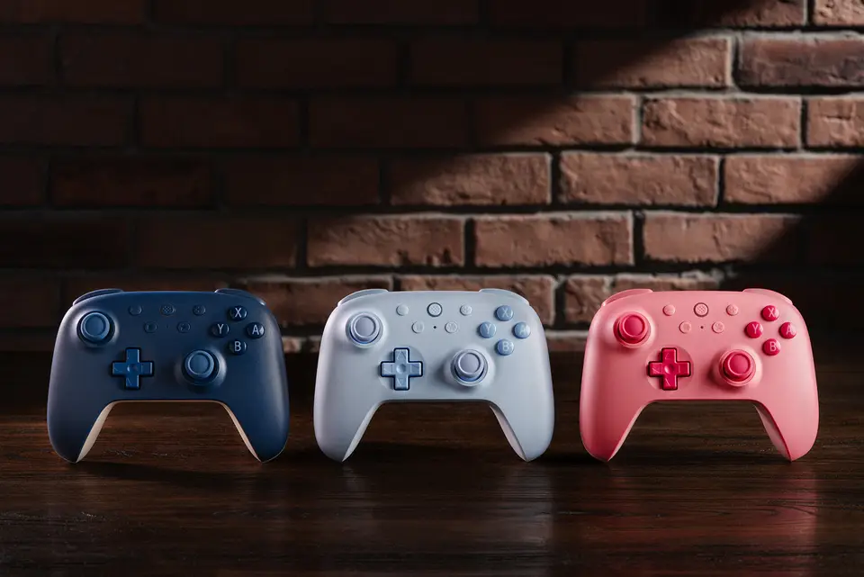 وحدة تحكم بلوتوث 8BitDo Ultimate 2C لجهاز سويتش 2 ذراع تحكم لاسلكي مع عصا تحكم بتأثير هول لجهاز نينتندو سويتش، وحدة تحكم OLED - 6