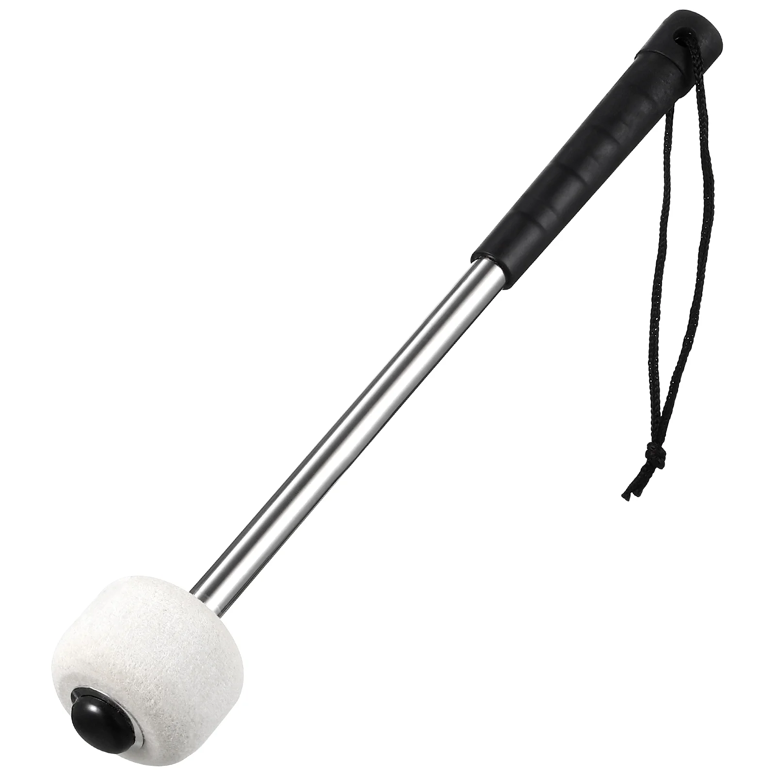 

Stainless Steel Classic Child Mallet Drumstick with Wool Felt Head Sticks Portable Professional