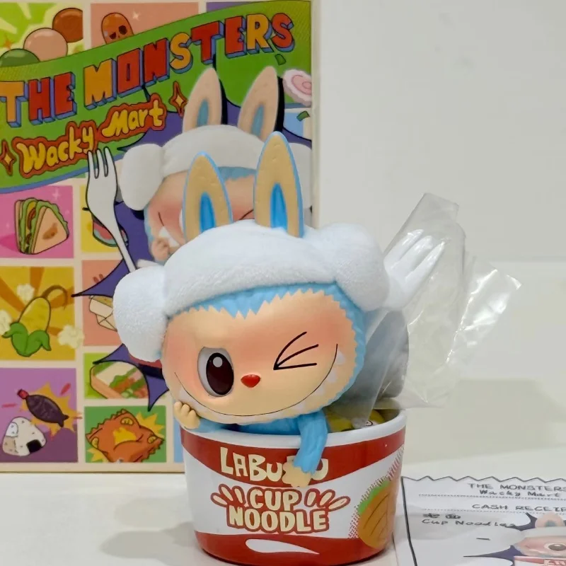 

THE MONSTERS Wacky Mart Series Toys Kawaii Surprise Guess Bag Cute Doll Anime Figure Home Model for Girls Gift
