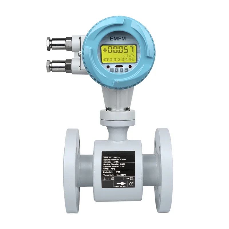 Gprs Sd Card Data Logger Electromagnetic Flow Meter