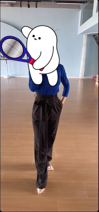 라틴 댄스 드레스 댄스 전문 연습 모던 내셔널 스탠다드 팬츠 버튼 웨이스트 성인 의상 탱고 의상 룸바