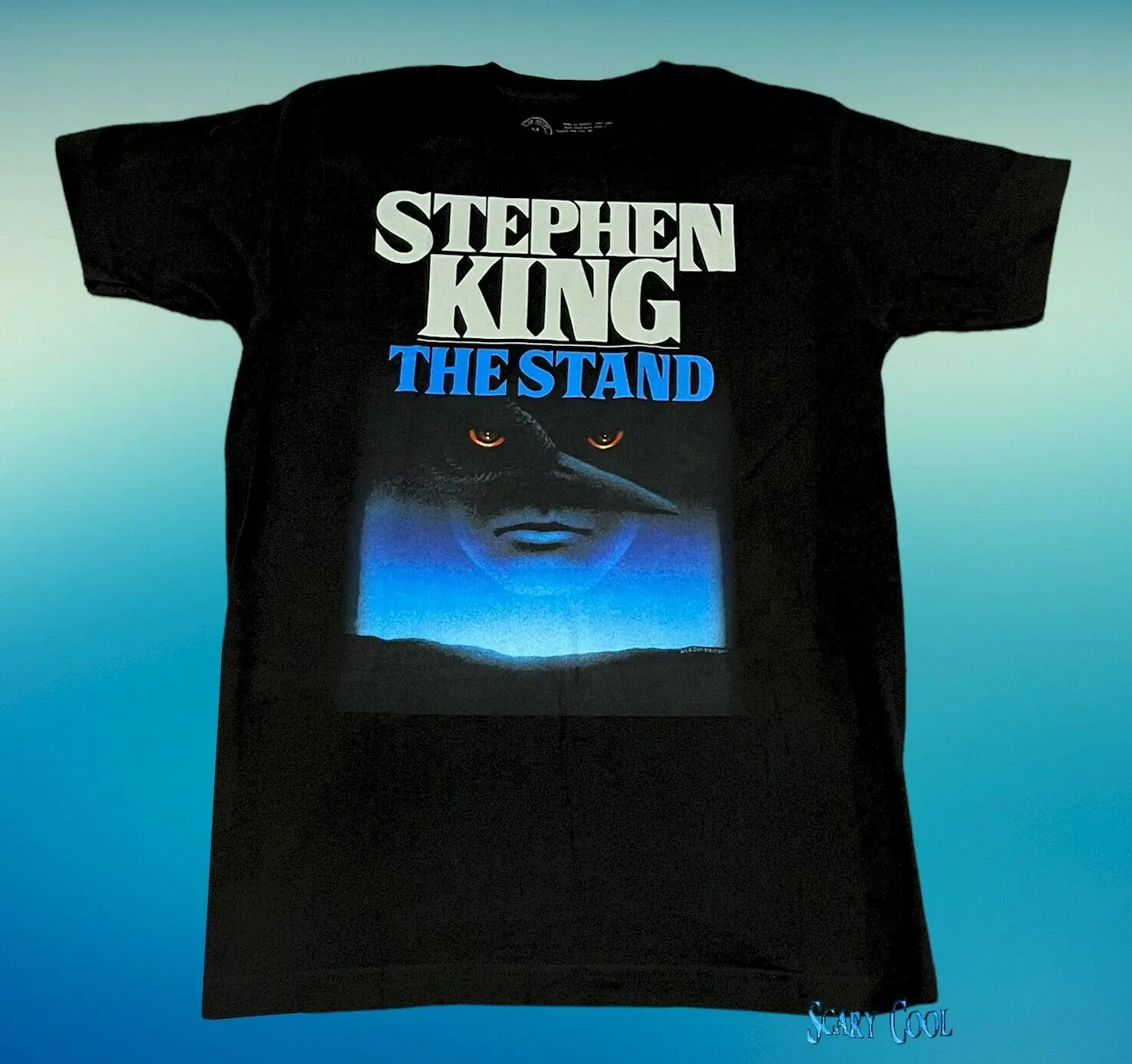 Nieuwe De Stand Stephen King Boekomslag 1978 Heren Vintage Throwback T-Shirt