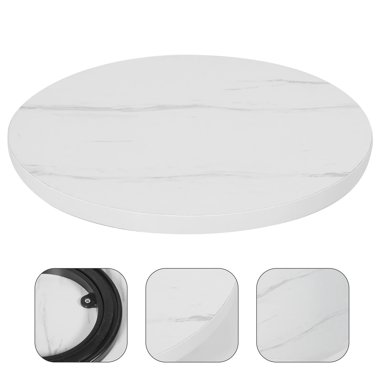 

Rotating Table Dining Large Turntable For Dining Room Table Room Round Wooden Planks Heavy Duty Kitchen Pantry Storage