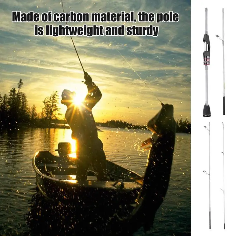 

Fishing Rod Carbon Fiber Saltwater Surf Fishing Rod Backpacking Fishing Rod Outdoor Fishing Gear For Bass Salmon Trout Fishing