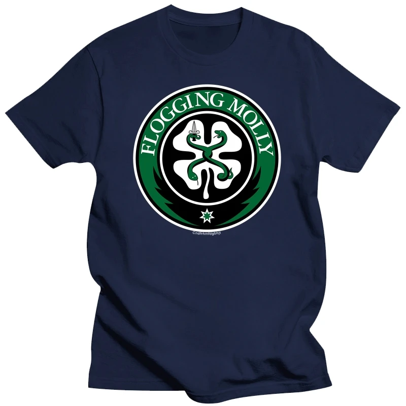 Flogging Molly Logo T-Shirt-New and Official