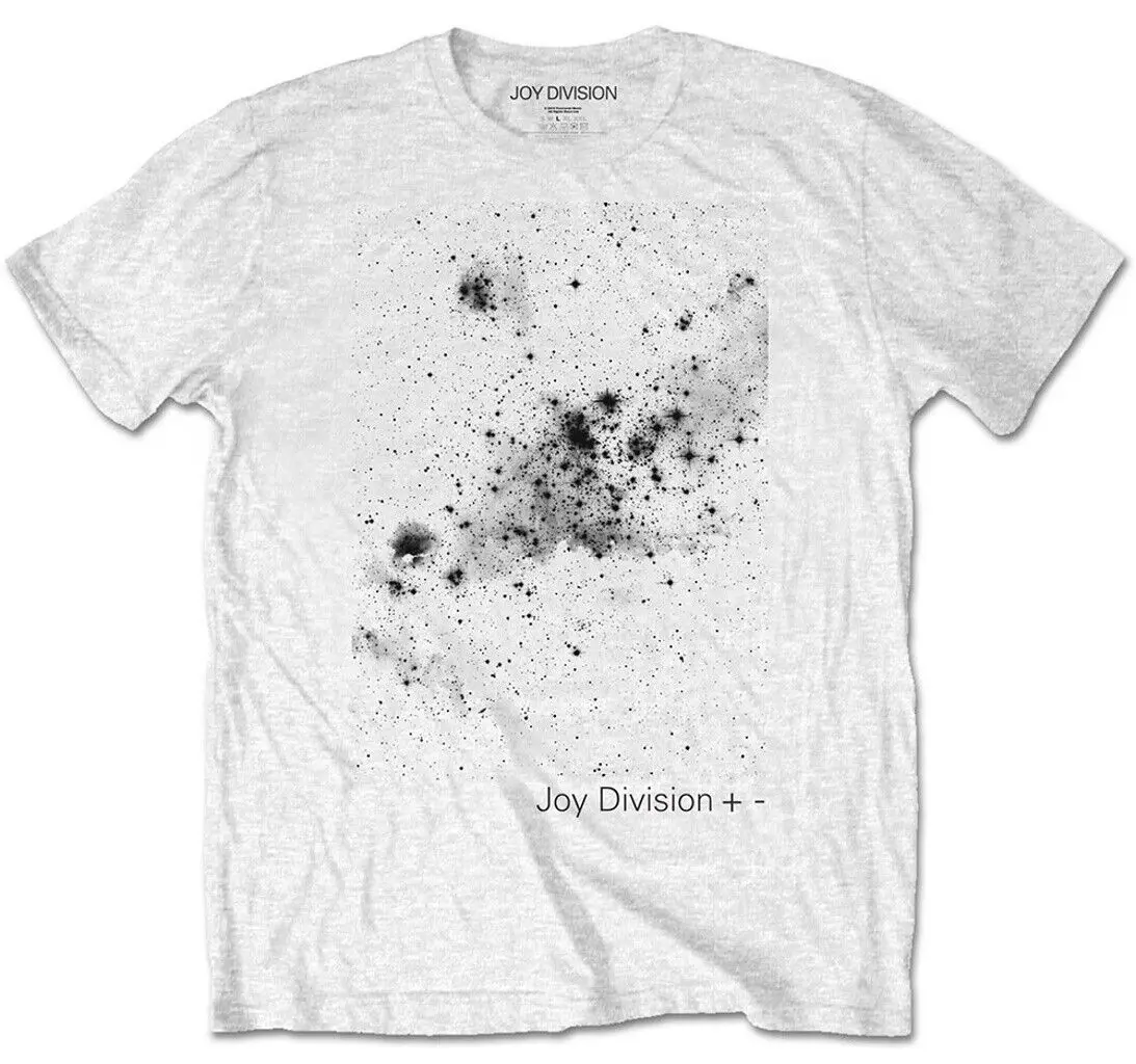 Joy Division Plus Minus White T Shirt Official