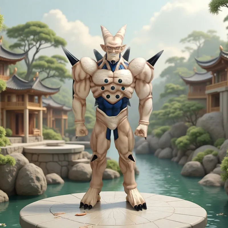 Anime Dragon Ball Omega Shenron GK Statue Actionfigur Sammlerstück Modell Desktop-Dekoration Überraschungsgeschenk für Anime-Fans