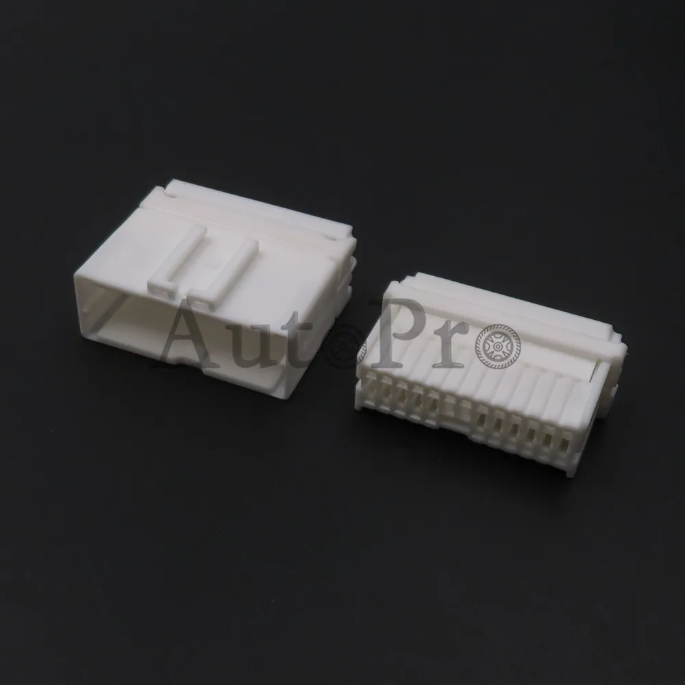 1 Set 24 Hole 1123364-1 AC Assembly Car Unsealed Plug 1123387-1 Auto Male Female Plug MG653033 Automobile Wiring Terminal Socket
