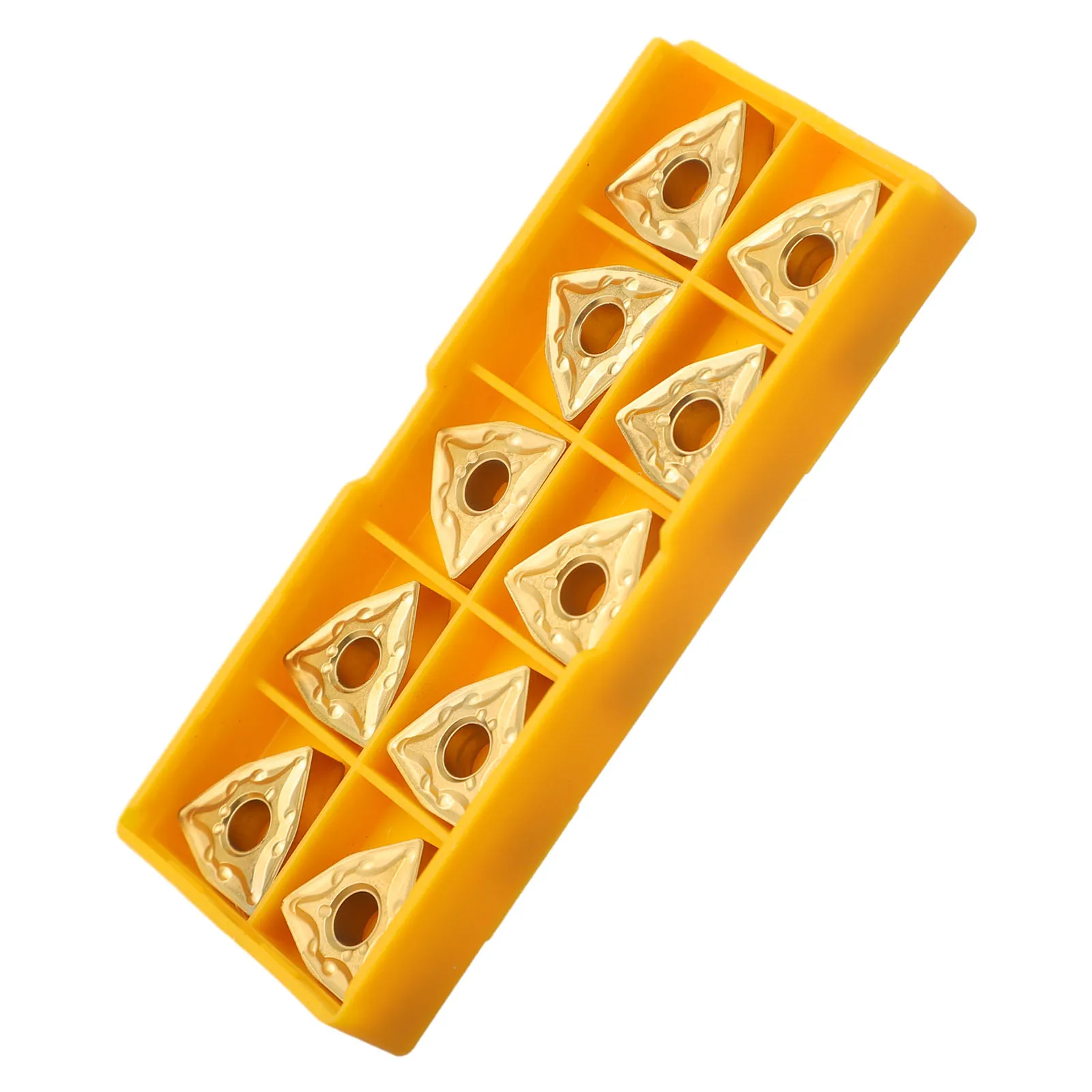 

Easy Replacement and Improved Grinding with 10pcs WNMG080408 Carbide Inserts for MWLNR Lathe Turning Tool Holder