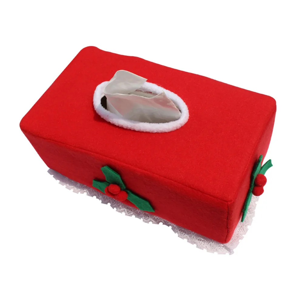 

Christmas tissue box Christmas tissue holder Christmas tissue case Felt tissue box Xmas tissue box