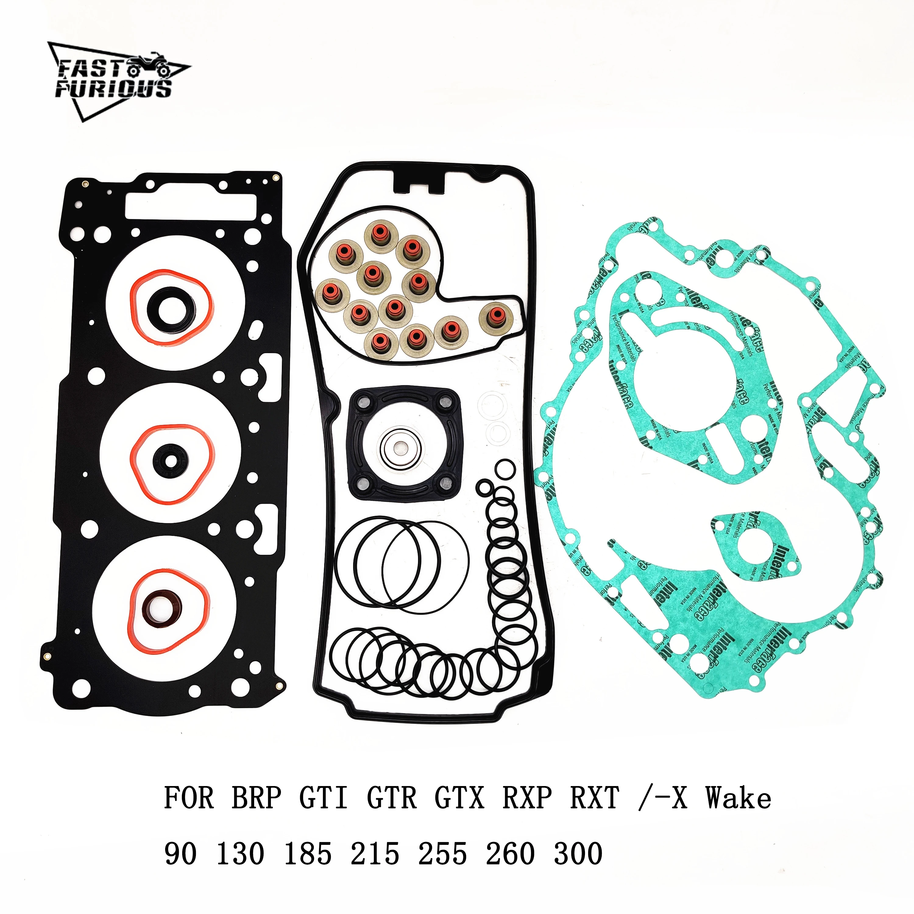 

Jetski 4-Tec Engine Rebuild Gasket Kit for brp Sea*D Sea-Do4-TEC RXP RXT 1503 GTX GTS GTI 130 Jet Ski Parts