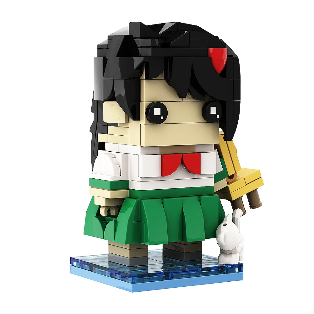 MOC Suzume Suzume no Tojimari animazione personaggio del film Building Blocks Anime giapponesi mattoni giocattoli per i regali di compleanno dei bambini