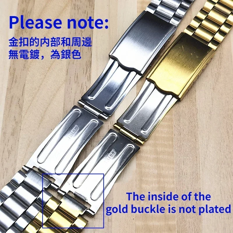 Pasek do zegarka ze stali nierdzewnej 12 14 mm 18 mm 20 mm Paski do zegarków Bransoletka Oyster Diver do Samsung Galaxy dla DW Classic Mężczyźni Kobiety