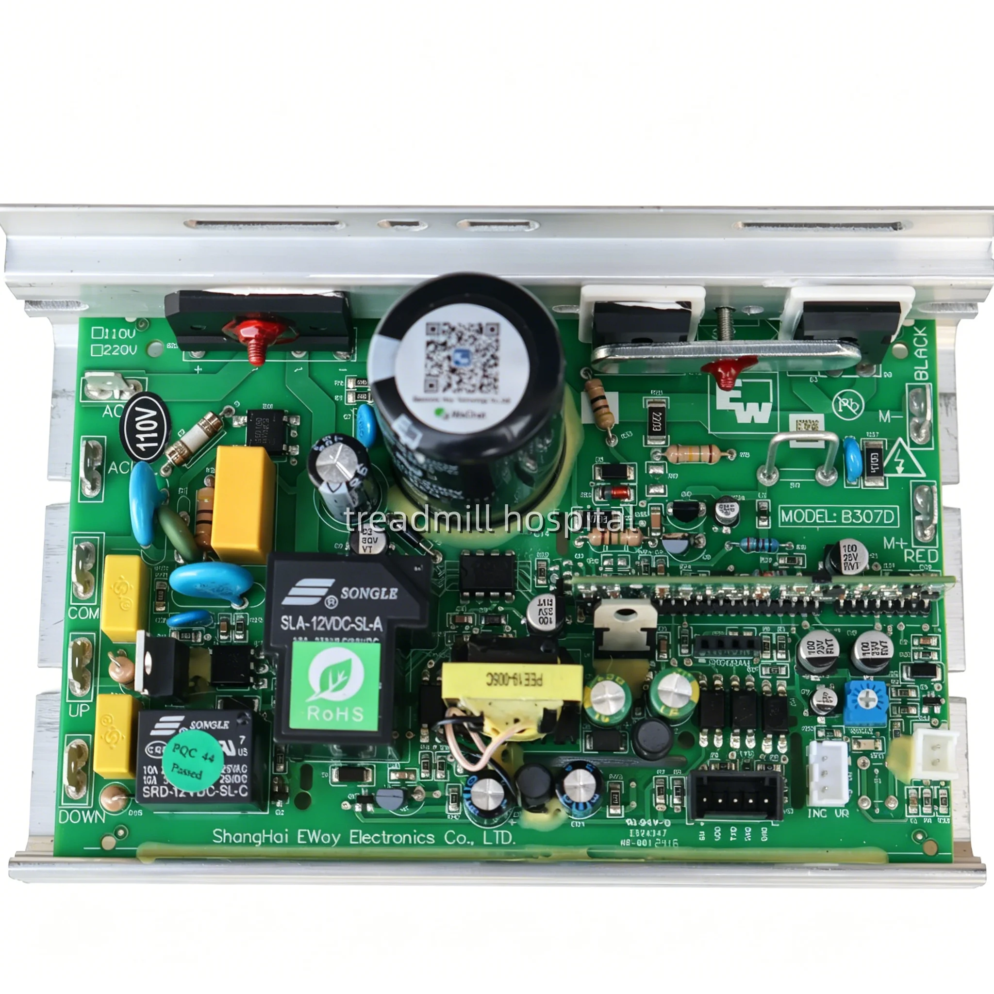 B307D/220V 110V Treadmill Motherboard Controller Lower Control Computer Board