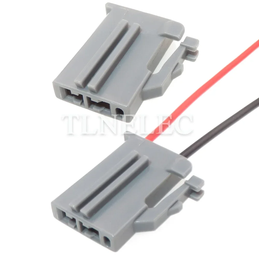 2 Pin Way Automotive Wire Cable Unsealed Connector with Wires Auto Wiring Terminal Sockets