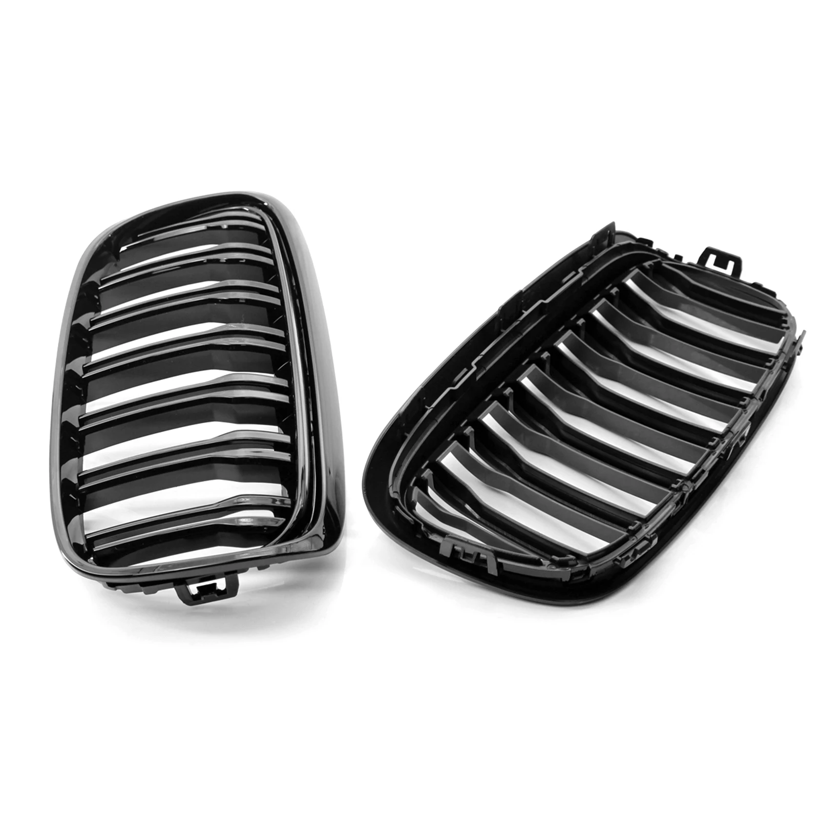 Front Grill Mesh F45 Black Replacement for BMW 2 Series 5-seat Active Tourer & 7-seat F46 Gran Tourer Front Bumper Grille