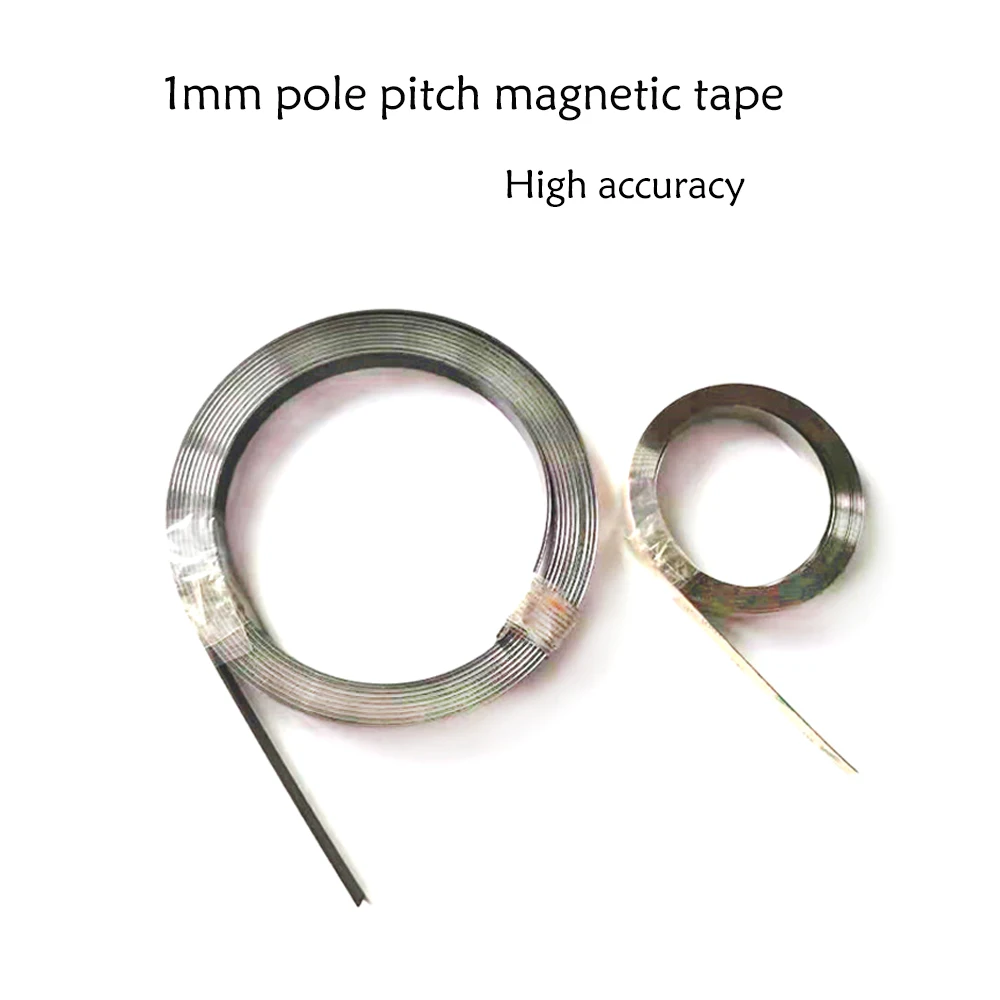 Imagem -05 - Comprimento do Pólo da Fita Magnética da Precisão Alta mm Tamanho da Tira 10*1.5 mm para a Pedra Magnética do Torno do Woodworking do Sensor Tr10 Mais mm