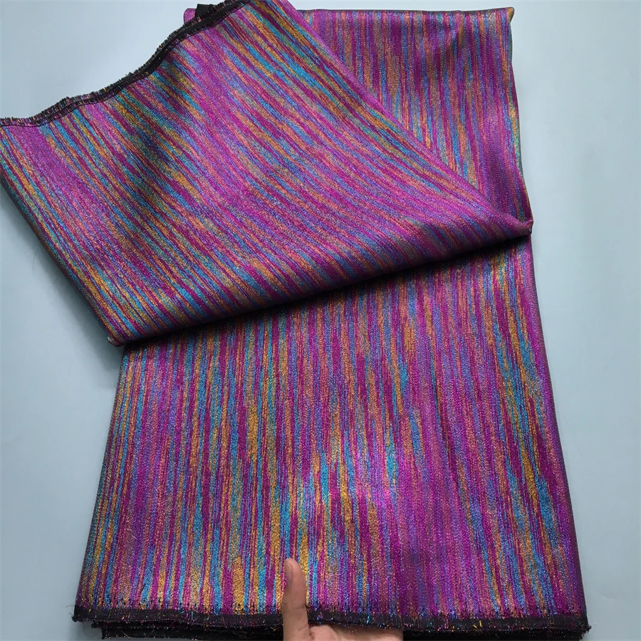 2025 فاخر جودة عالية النيجيري الجاكار الدانتيل 5 ياردة الأفريقي الأورجانزا الديباج أقمشة الدانتيل الفرنسية تول الدانتيل فستان حفلة