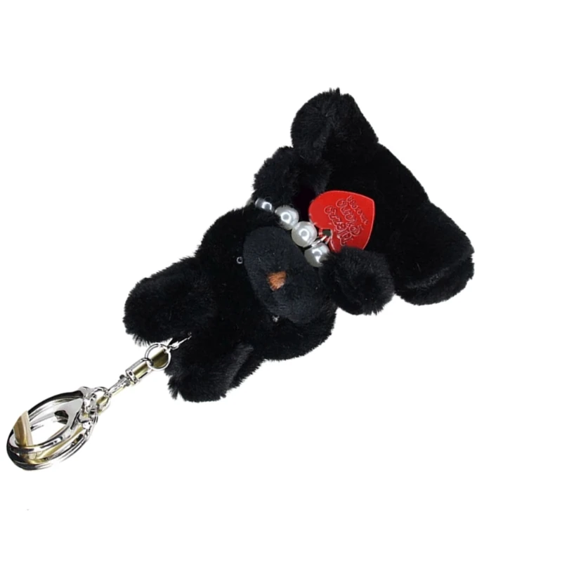 Dolls Pendant Keychain Colorful Toy Keyring Decorations Little Rabbit Pendant Key Chain Phone Chain Accessory Charm