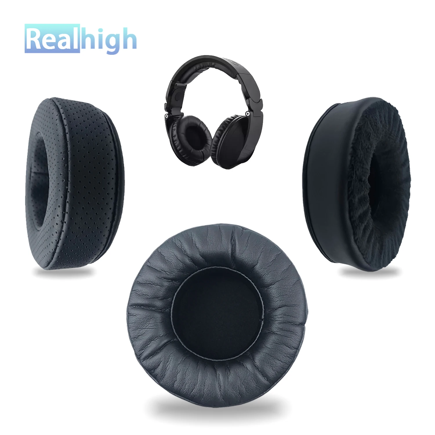 Realhigh Replacement Earpad For Reloop RHP20 Headphones Thicken Memory Foam Cushions