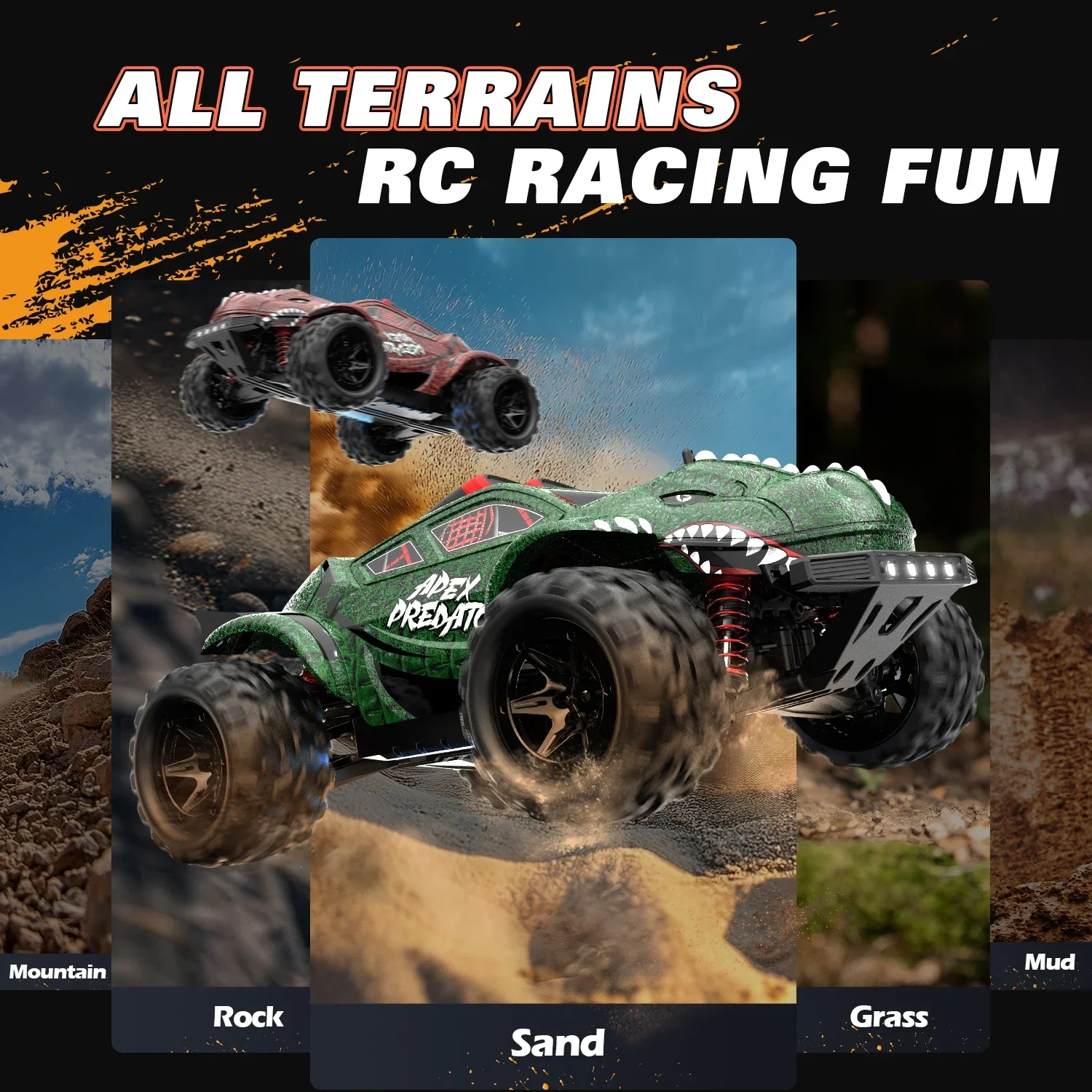 9308E 1:18 4WD High-Speed RC Electric Off-Road Car - Simulation Pickup, Ideal Gift for Toy Lovers